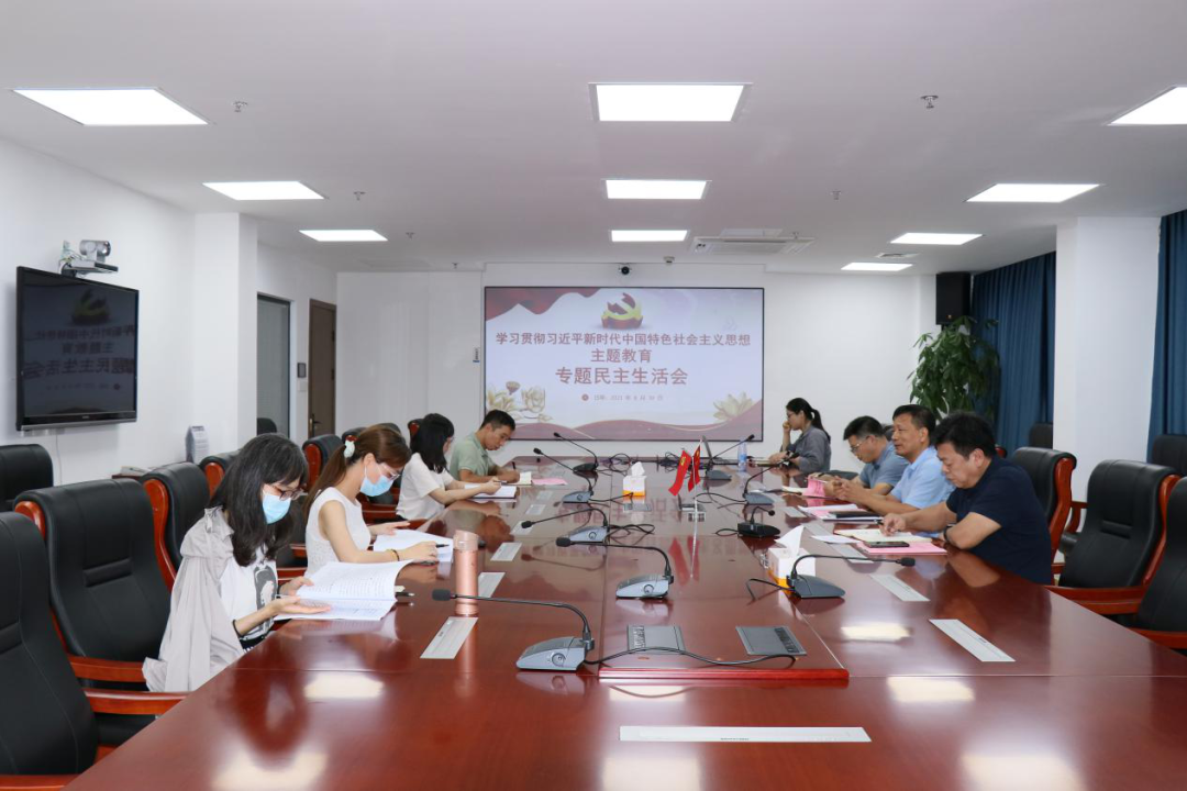 主題教育｜石化設計院黨委召開主題教育暨巡察整改專題民主生活會
